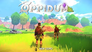 OPPIDUM First Gameplay Demo  New Coop Survival Zelda with Studio GHIBLI GRAPHICS coming in 2024 [upl. by Llezom393]