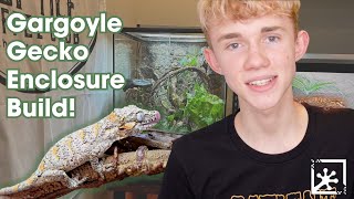 Building a Bioactive Gargoyle Gecko Enclosure [upl. by Monagan]