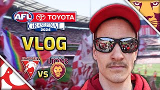 SWANS BELTED AGAIN  Sydney vs Brisbane AFL Grand Final Vlog 2024 [upl. by Alana]