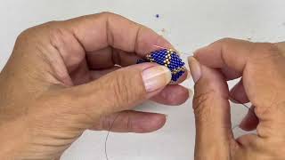 29 Circular Peyote Stitch  Part 3 [upl. by Ajed699]