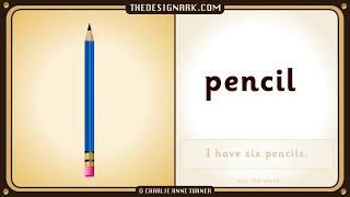 PENCIL How to pronounce the English word pencil [upl. by Ecraep]