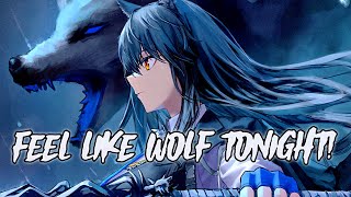 Yancle  Like Wolf Sped Up Lyrics 8D Nightcore  USE HEADPHONES 🎧 [upl. by Tnomel899]