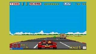 Outrun Gameplay video Atari ST [upl. by Hepsibah]