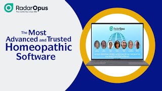 RadarOpus Most Advanced and Trusted Homeopathic Software [upl. by Dorey691]