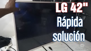 PANTALLA sin IMAGEN  TV LG no tiene vídeo  Rápida solución y diagnóstico [upl. by Akived]