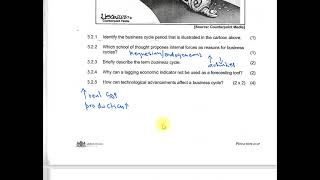 Economics Paper 1 Grade 12 Question 3 4 amp 5 [upl. by Niddala]