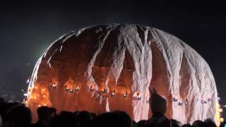 2013 Myanmar 05 Taunggyi night balloons [upl. by Belanger893]