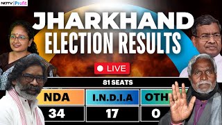 Jharkhand Results LIVE I Jharkhand Election Results LIVE I Jharkhand Election Updates LIVE [upl. by Hgielsel]