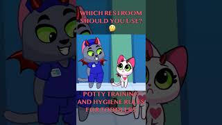 🤔 CAN KITTY FIND THE RIGHT RESTROOM 🚽🐾 POTTY TRAINING FUN FOR KIDS 😻 [upl. by Giannini477]