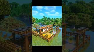 EASY Minecraft Barn Design Idea Youll LOVE🐑shorts minecraft barnhouse [upl. by Yrekaz]