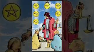 Six of Pentacles Breakdown of the collection of symbolisms  Part 2 [upl. by Ticon]