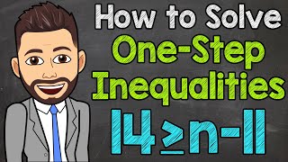 How to Solve OneStep Inequalities  Math with Mr J [upl. by Aiuqes]