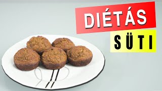 Fehérjés sütemény recept  Diétás süti [upl. by Ees]