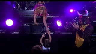 Shakira con Gerard Sasha amp Milan Live in Barcelona July 6  El Dorado World Tour HD [upl. by Ck]