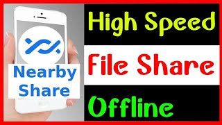 How to Use Nearby Share on Android  Transfer Files Wirelessly Without Any App [upl. by Aivlys449]