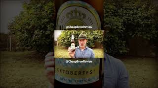 Warsteiner Oktoberfest Octoberfest Beer Review by A Beer Snobs Cheap Brew Review shorts [upl. by Nyliram]