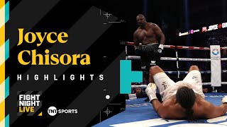 BRITISH HEAVYWEIGHT SLUGFEST 💥  Joe Joyce vs Derek Chisora  Fight Night Highlights JoyceChisora [upl. by Atikir]