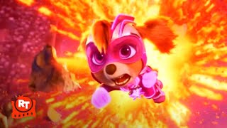 PAW Patrol The Mighty Movie 2023  Skye Fights the Meteors Scene  Movieclips [upl. by Aimekahs]