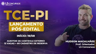 TCE PI Planejamento de estudos LS Concursos [upl. by Najed578]