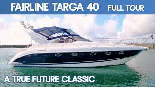 Fairline Targa 40 I Full Walkthrough I The Marine Channel [upl. by Ris]