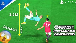 FIFA 23  Bicycle Kick Goals Compilation 3  PS5 4K60 HDR [upl. by Kaltman]