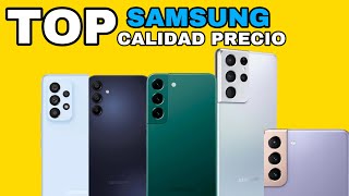 Los MEJORES Teléfonos de SAMSUNG Calidad Precio 2024 [upl. by Armington]