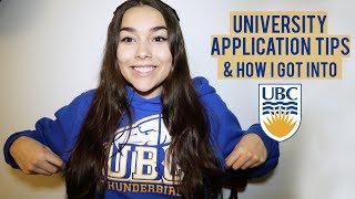 UNIVERSITYCOLLEGE APPLICATION TIPS  HOW I GOT INTO UBC  My Grades Written Responses [upl. by Eetnwahs]