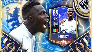 BEST GK 89 EDOUARD MENDY REVIEW TEAM OF THE YEAR  FIFA MOBILE 22 TOTY [upl. by Blum]