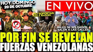 ¡URGENTE🔴MILES DE SOLDADOS DECLARAN GUERRA AL RÉGIMEN DE MADURO ¡BUSCAN LIBERTAD [upl. by Maighdlin899]