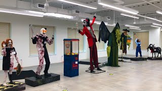 Party City Halloween 2024 ANIMATRONICS in ACTION [upl. by Boleslaw707]