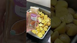 Most Delicious Roasted Potatoes organicgardenpotatoes shorts [upl. by Phio]