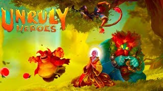 Unruly Heroes  Gameplay First Level  PC  PS4  Xbox one  Nintendo Switch [upl. by Willner]