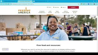 Feeding America Website Tutorial [upl. by Settera382]