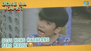 Boss mong matapang pero maliit  Tong Tatlong Tatay Kong PakitongKitong  Cinemaone [upl. by Nwahsed]