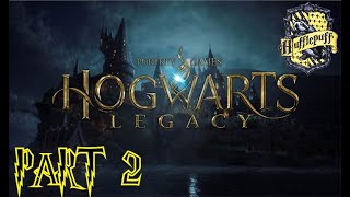 Hogwarts Legacy Hufflepuff Part 2 XBSX hogwartslegacy nocommentary longplay [upl. by Eelloh]