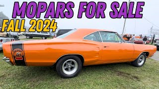 Mopars for Sale at the Fall Carlisle Event 2024  Mopar Car Prices [upl. by Gwenneth]