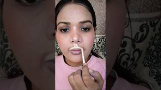 Lip Contouring Hack😱😳 Try Kiya 🤷 lips contouring lipgloss hacks [upl. by Darell]