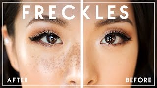 How To Draw REALISTIC FAKE FRECKLES  Try The Trend [upl. by Hersch]