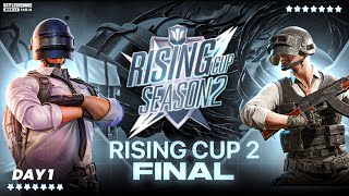 RISING CUP SEASON 2 PRESENTED BY SAIMISLIVE FINAL DAY 1 MATCH OF GROUP 1 FTGabbarCasts [upl. by Novah]