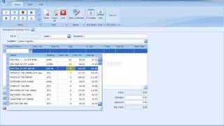 DevExpress  008  Creating Purchase Form Grid Filtering into Grid [upl. by Dee Dee]