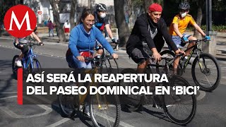 Regresan los paseos dominicales en bici en alcaldía Azcapotzalco [upl. by Argile302]