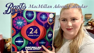 Unboxing Boots MacMillan 2024 Advent Calendar [upl. by Martres574]