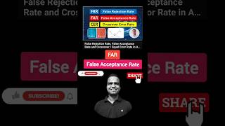 What is FAR False Acceptance Rate  False Positive Authentication 💥 Explained in shorts  210 👇 [upl. by Eidahs171]