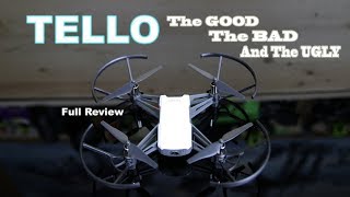 RYZE DJI TELLO  The GOOD The BAD amp The UGLY  DRONE REVIEW [upl. by Zaremski]