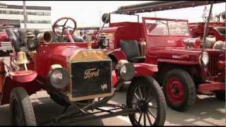 Rassemblement des anciens camions pompiers [upl. by Ahsha]