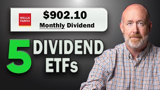 Top 5 Monthly Dividend ETFs with High Growth [upl. by Aleacem601]