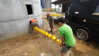 Milking Cows in Hot Weather amp Two More Silo Unloaders [upl. by Ayrb42]