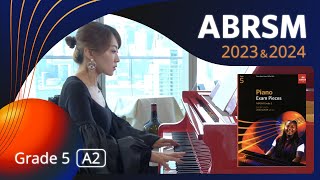 ABRSM Piano 2023  2024 Grade 5 A2 Minuet and Trio 青苗琴行 x 香港演藝精英協會 [upl. by Bullen]