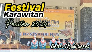 💕BALERO NGUDI LARAS SDN 2 BaleharjoFestival Karawitan Pacitan 2024💥l [upl. by Farland]