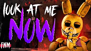 FNAF SONG quotLook at Me Nowquot ANIMATED [upl. by Farrish597]